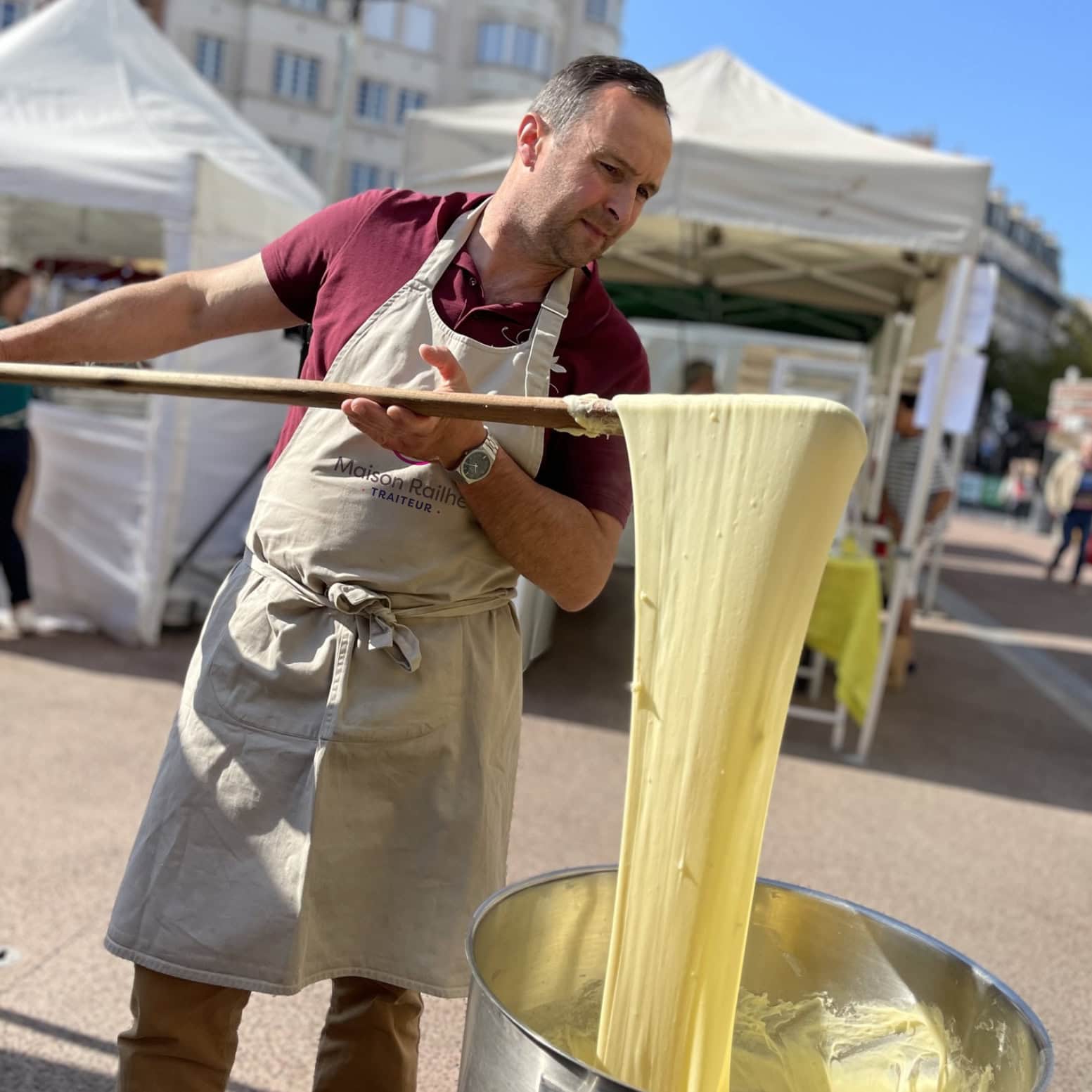 Laurent Railhet fromager à la Roselle et cuisinier