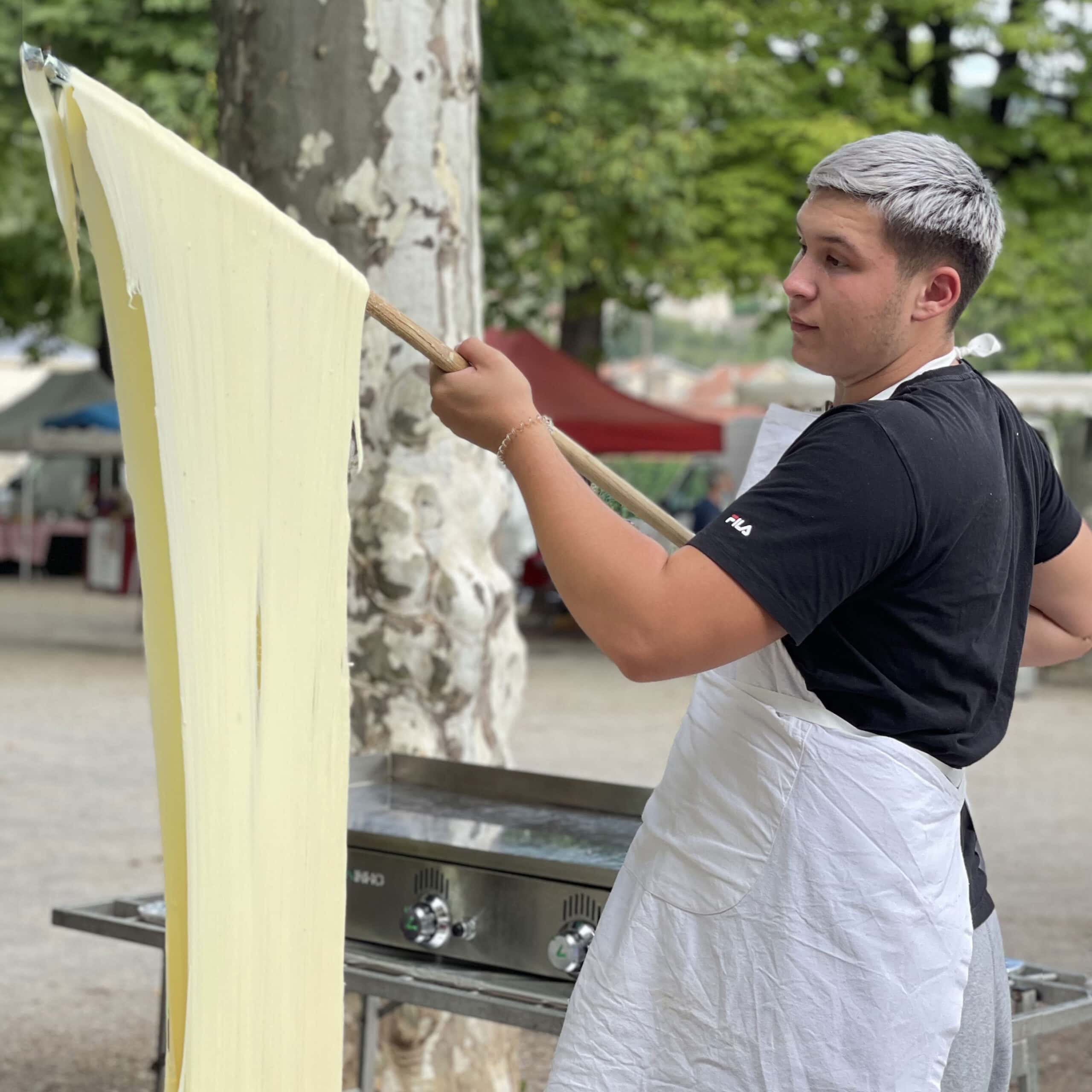 Simon traiteur Aligot et golfeur au Golf du Totch